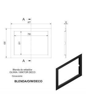 Рамка к топкам Deco (Oliwia/Wiktor)-foto2