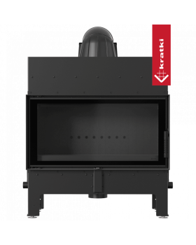 Каминная топка FLOKI/L с прямым стеклом