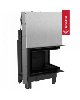 Топка MBZ/P/BS/G, Г-образное стекло справа, гильотина-foto3