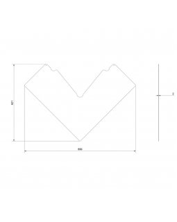 Притопочный лист Kratki REN квадрат-foto3