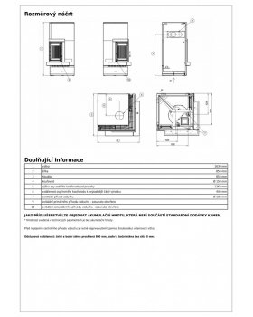 Печь-камин с облицовкой ABX Wells угловой-foto3