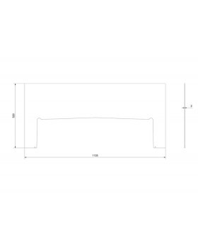 Притопочный лист Kratki KARI/95-foto3