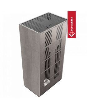 Каминокомплект FLOKI в облицовке NATURALI PIETRA DI SAVOIA GRIGIA BOCCIARDATA-foto7