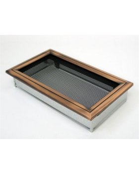 Вентиляционная решетка 17х30 Оскар медь