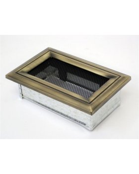 Вентиляционная решетка 11х17 Оскар латунь