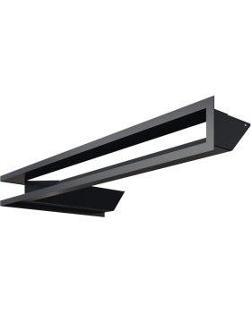 Люфт угловая 9/40/80 см правая графит (LUFT/NP/9/8040/45S/G)-foto3