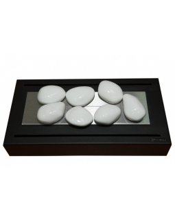 Декоративные элементы ГАЛЬКА БЕЛАЯ №7-foto3