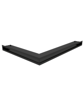 Вентиляционная решетка Люфт угловая правая черная 60-foto4