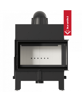 Каминная топка FLOKI/M/P угловое стекло справа-foto2