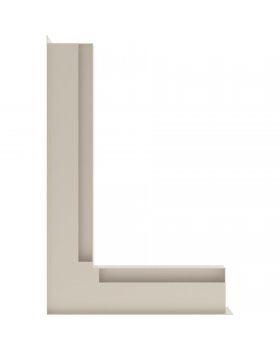 Люфт угловая/6*40 см левая бежевая (LUFT/NL/6/40/45S/K)-foto3