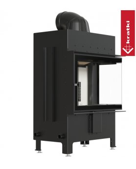 Топка Kratki PRO LUCY/12/P/NEW угловое стекло справа-foto8