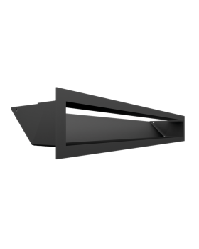 Вентиляционная решетка Люфт черная 9x60