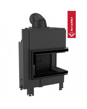 Топка MBM/P/BS/SG, Г- образное стекло справа