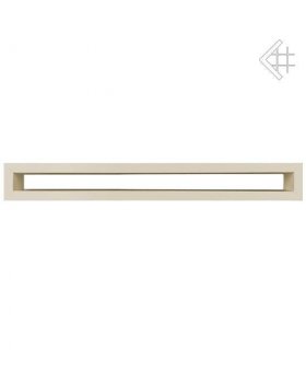 Вентиляционная решетка 6х80 тунель бежевая