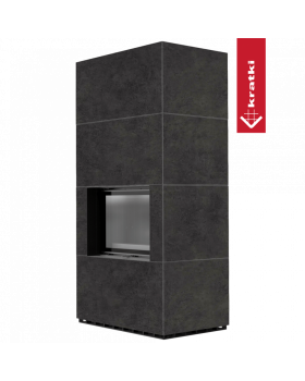 Каминокомплект FLOKI в облицовке FOKOS GRAFITE-foto6