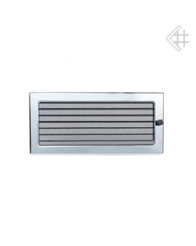 Вентиляционная решетка 22х45 никелированная с жалюзи