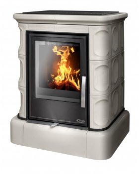 Керамическая печь MARINA KPI, с кафельным цоколем, с допуском воздуха