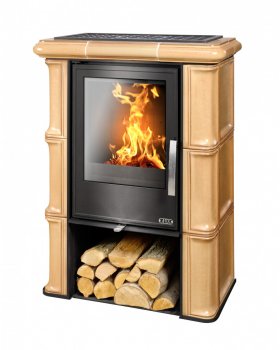 Печь-камин ABX Sicilia KI кафельная -foto2