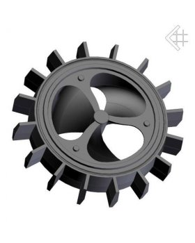 Чугунный теплоаккумулирующий диск д.200, 21кг