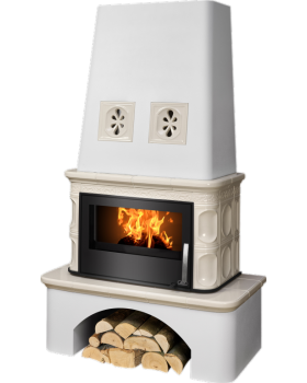 Печь-камин ABX LAPONIE II OX - вставка СТАЛЬНАЯ