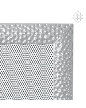 Вентиляционная решетка 11x42 Venus никелированная Вентиляционная решетка 11x42 Venus никелированная