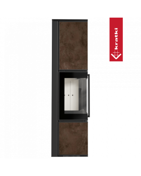 Дровяная печь TORA/L 8 кВт OXIDE MORO-foto2