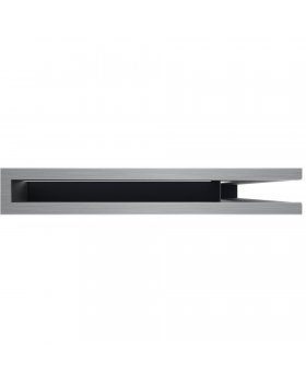 Вентиляционная решетка Люфт угловая правая стальная 6*40-foto2