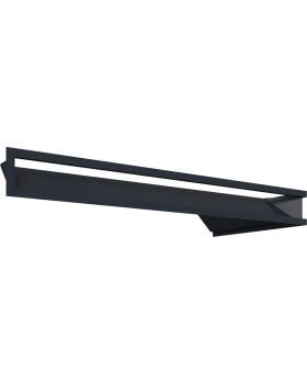 Люфт угловая 9/40/80 см левая черная-foto6