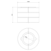 Комплект бетонных теплоаккумулирующих дисков d-150мм (6 шт., 3 слоя, V2)