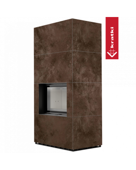 Каминокомплект FLOKI в облицовке OXIDE MORO-foto6