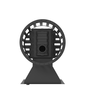 Печь-Камин для бани Воевода-ФЛАГМАН 20 сетчатый кожух-foto4