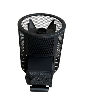 Печь для бани "Корвет" 15 ДТ-3 Сетчатый кожух-foto8