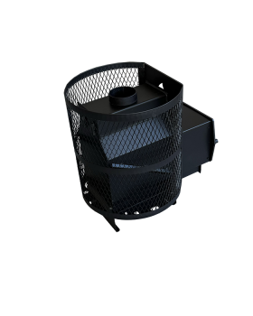 Печь для бани "Оптима 12" ДТ3-стекло Сетка-foto2