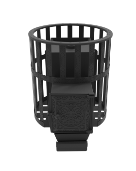 Печь для бани "Викинг 15" ДТ-4 Сетчатый кожух-foto5