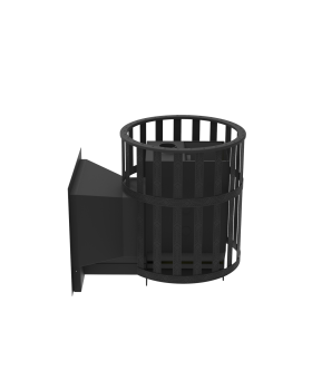 Печь для бани "Флагман 24" (сетчатый кожух)-foto4