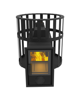 Печь для бани Воевода 20 Д-2 сетчатый кожух-foto6