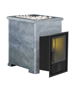 Печь-камин для бани 
