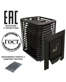 Печь Пегас 16 сетка премиум ЗК нерж-foto2