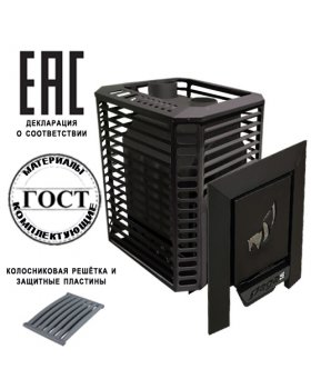 Печь Пегас 16 сетка премиум ЗК нерж