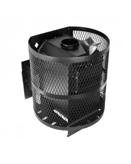 Печь Тундра-14 сетчатый кожух Закрытая каменка-foto5