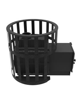 Печь для бани Воевода 20 ДТ-4 сетчатый кожух-foto6