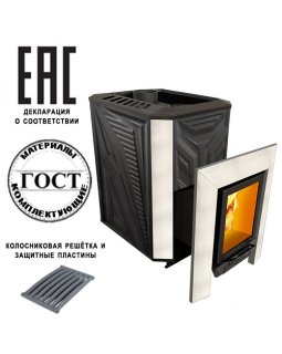 Печь Пегас 26 со стеклом конвекция ЗК нерж-foto2