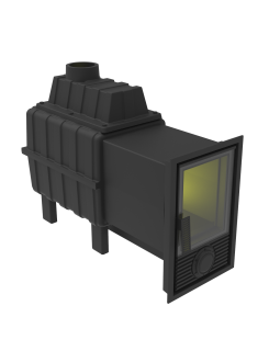 Печь-Камин для бани Воевода 20 Д-2 под обкладку-foto2