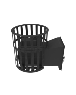 Печь для бани Воевода 20 Д-1 сетчатый кожух-foto7