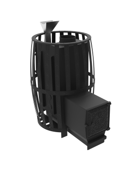 Печь для бани "Витязь" 18 ДТ-4 (Закрытая каменка нерж, Сетчатый кожух) Печь для бани "Витязь" 18 ДТ-4 (Закрытая каменка нерж, Сетчатый кожух)