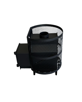 Печь для бани "Оптима 12" ДТ-3 Сетка-foto4