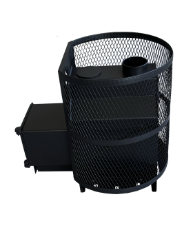 Печь для бани "Оптима 24" ДТ-3 Сетка-foto3