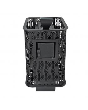 Чугунная печь Венеция 22 ГАЗ Закрытая каменка из нержавеющей стали-foto8