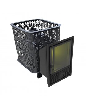 Чугунная печь Венеция 20 Д-1-foto2