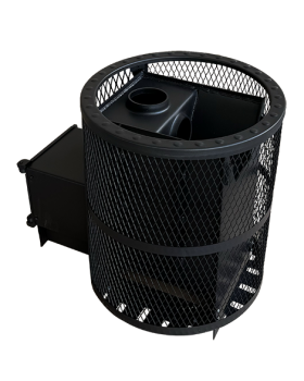 Печь для бани "Корвет" 24 ДТ-3 Сетчатый кожух-foto6